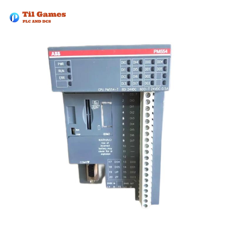 ABB PM554-T 1TNE968900R0100 AC500 Programmable Logic Controller