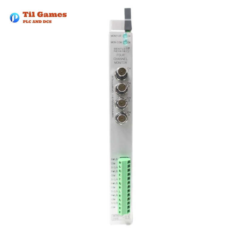 Bently Nevada 132419-01 190662-28 Four Channel Monitor Solar Turbines