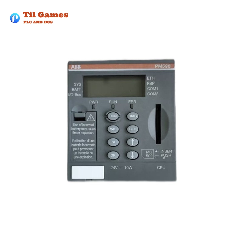 ABB PM590-ETH 1SAP150000R0271 AC500 Processor Module