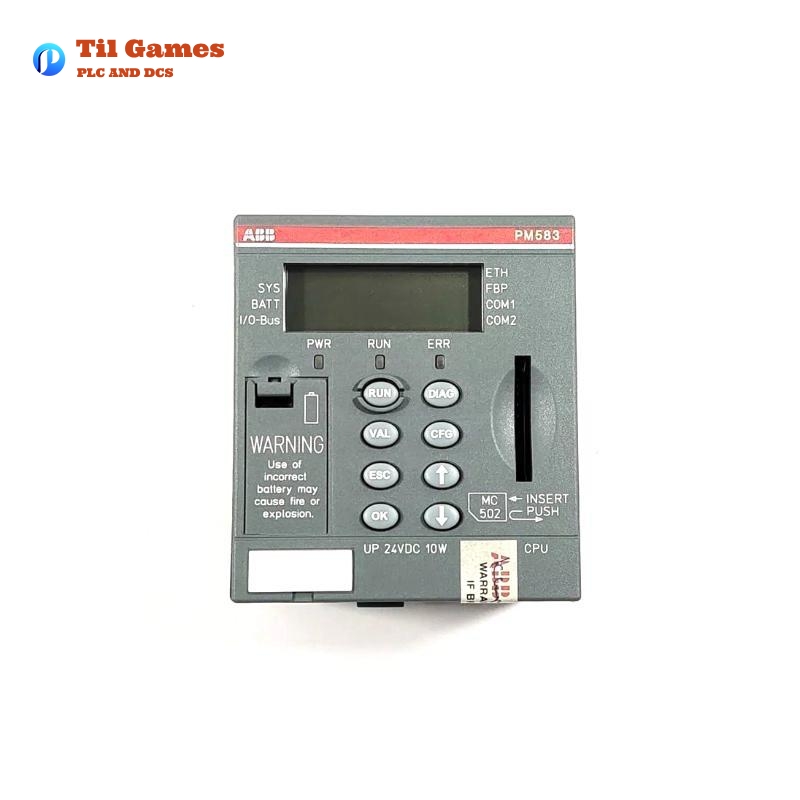 ABB PM583-ETH 1SAP140300R0271 AC500 Processor Module