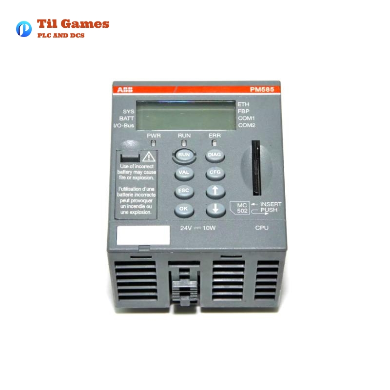 ABB PM585-ETH 1SAP140500R0271 AC500 Processor Module ABB PM585-ETH 1SAP140500R0271 AC500 Processor Module