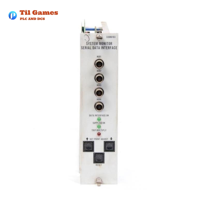 Bently Nevada 3300/03-02-00 89998-01 System Monitor