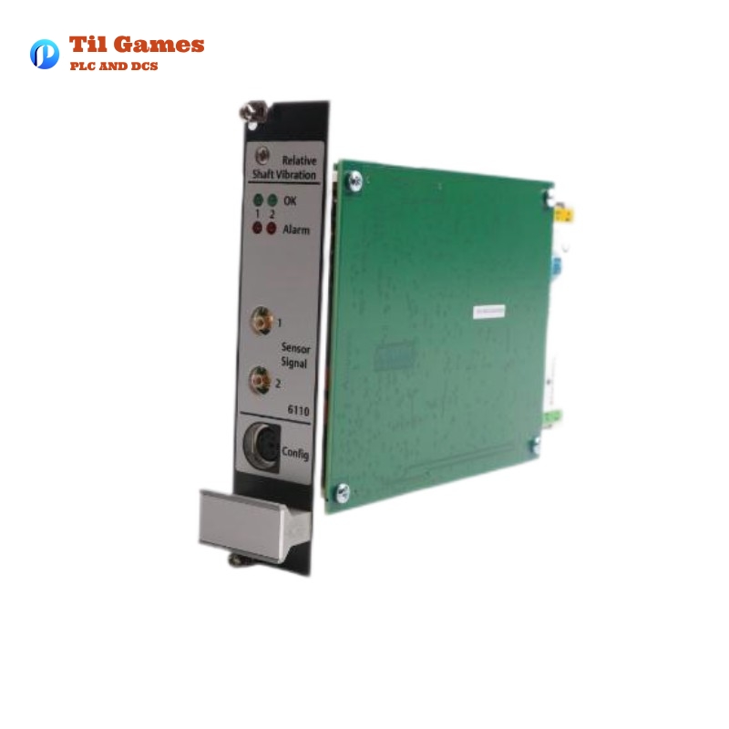 Emerson A6110 AMS 6500 Classic Systems Shaft Relative Vibration Monitor