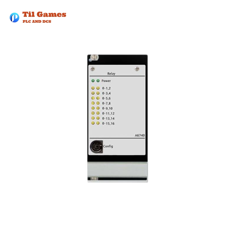 Emerson A6740 AMS 6500 Classic Systems 16-Channel Output Relay Module