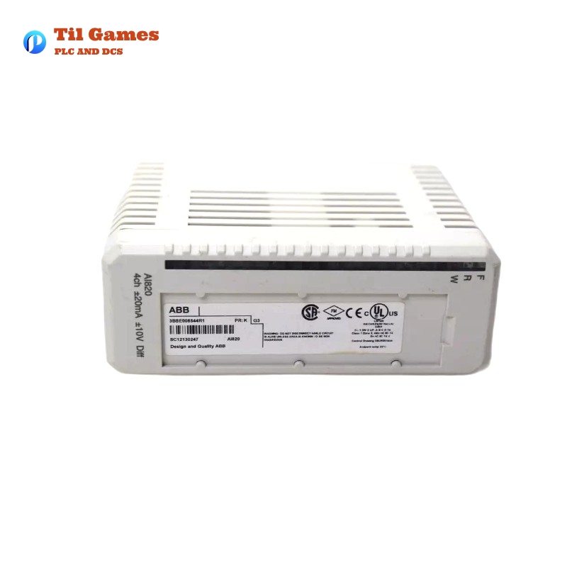 ABB AI820 3BSE008544R1 S800 I/O Systems Analog Input Module