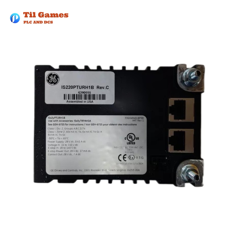 GE IS220PTURH1B Mark VIe Turbine Specific Primary Trip I/O Pack