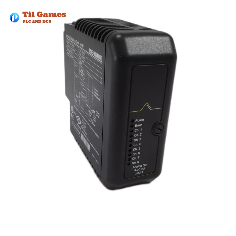 Emerson KJ3002X1-BE1 DeltaV systems AO, 8-Channel, 4-20 mA, HART Card