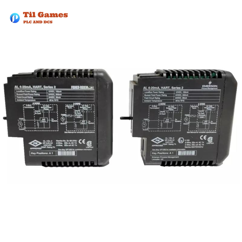 Emerson KJ3222X1-BA1 DeltaV Analog Input Module