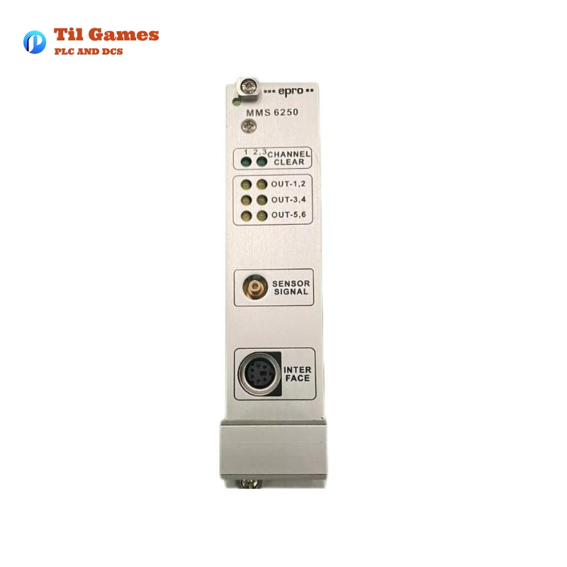 Epro MMS6250 9100-00057 Shaft Position Monitor Card