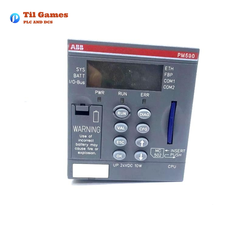 ABB PM590-ETH 1SAP150000R0270 AC500 Processor Module