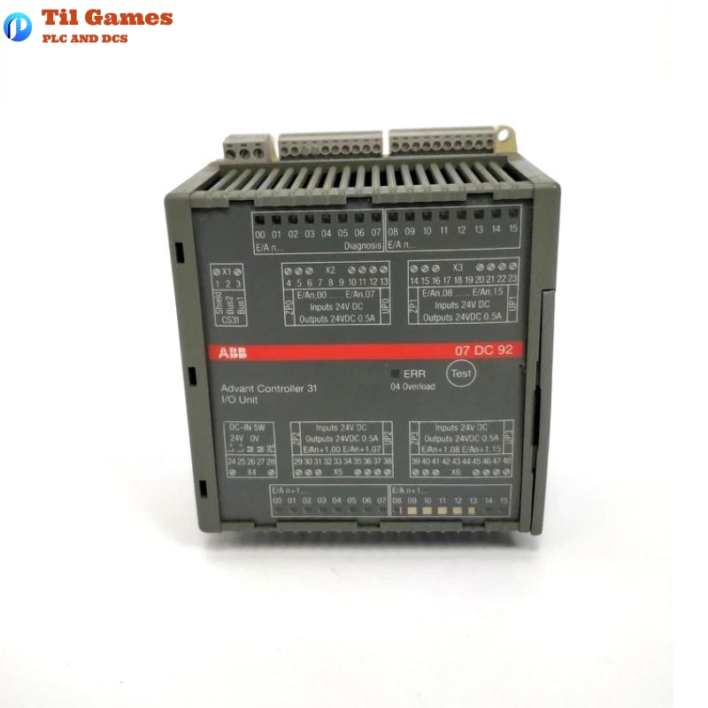 ABB 07DC92 GJR5252200R0101 Digital I/O Module