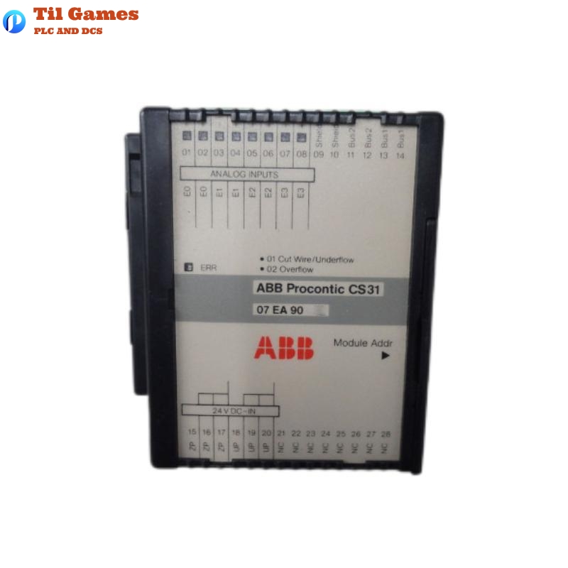ABB 07EA90 GJR5251200R0101 Analog Input Module