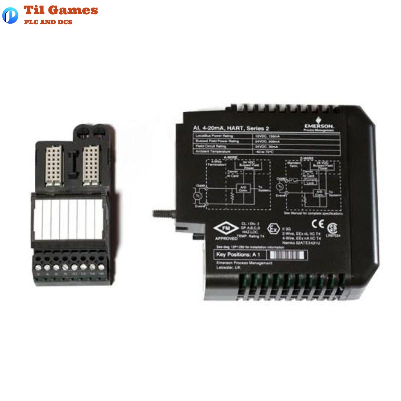 Emerson 12P3270X022 VE4003S2B1 DeltaV System Standard I/O Termination Block