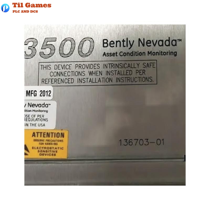 Bently Nevada 3500/50-04-00 136703-01 Tachometer Discrete Internal Barrier I/O Module Bently Nevada 3500/50-04-00 136703-01 Tachometer Discrete Internal Barrier I/O Module