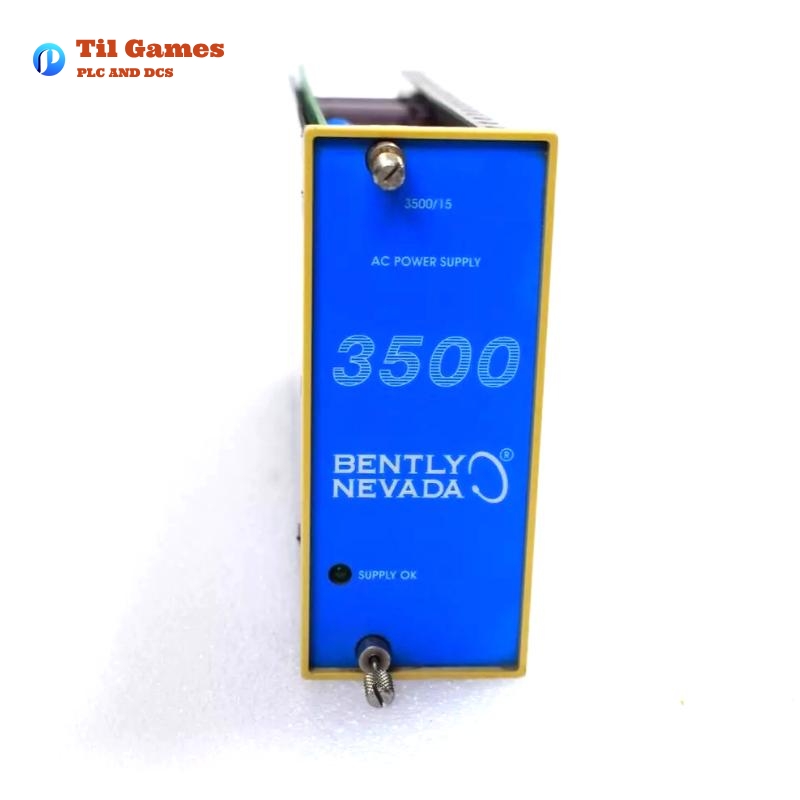 Bently Nevada 3500/15-01-01-00 127610-01 AC Power Supply Module