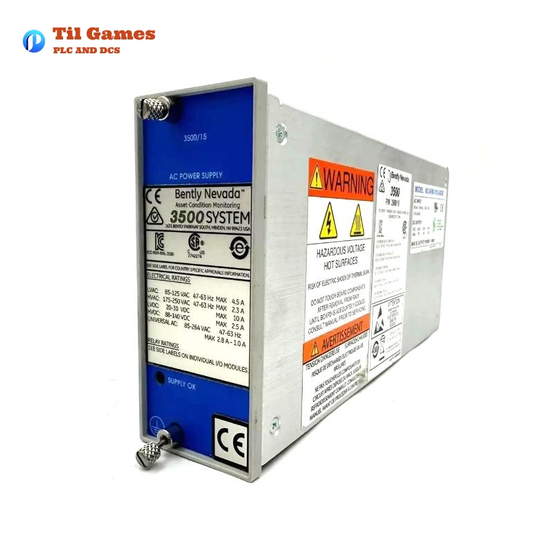 Bently Nevada 3500/15-05-05-00 106M1079-01 Universal AC Power Supply Module
