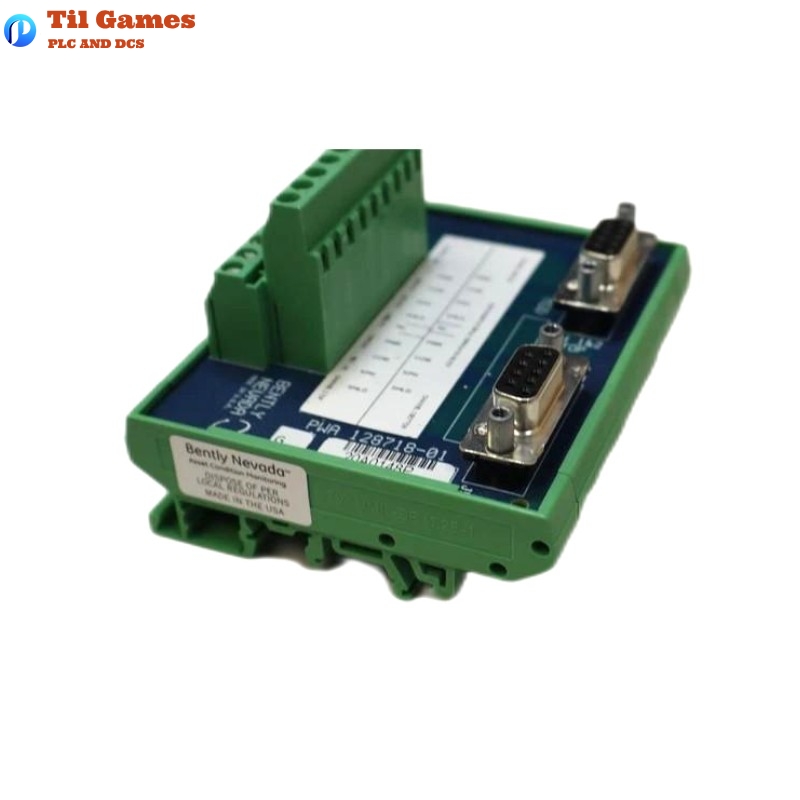 Bently Nevada 3500/25 128718-01 Keyphasor External Termination Block