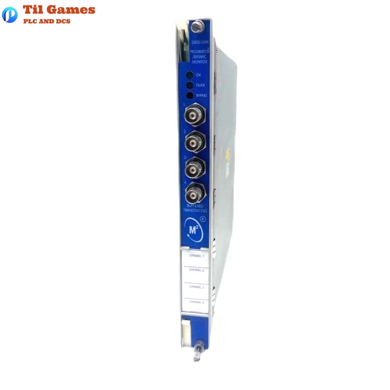 Bently Nevada 3500/42-09-00 140734-02+140471-01 Proximitor Seismic Monitor