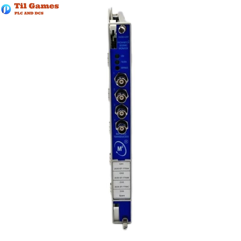 Bently Nevada 3500/42M-09-00 Proximitor Seismic Monitor