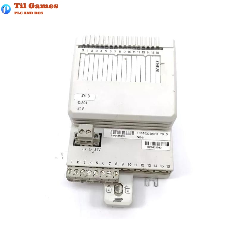 ABB DI801 3BSE020508R1 S800 I/O Systems Digital Input Module