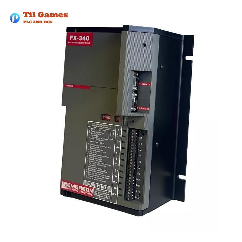 Emerson FX-340 Motion Control Brushless Positioning Servo Drive