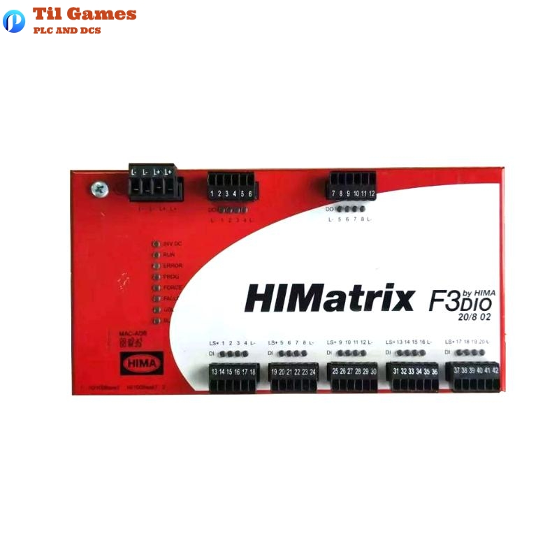 HIMA F3 DIO 20/8 02 Safety-Related Controller Remote I/O Module