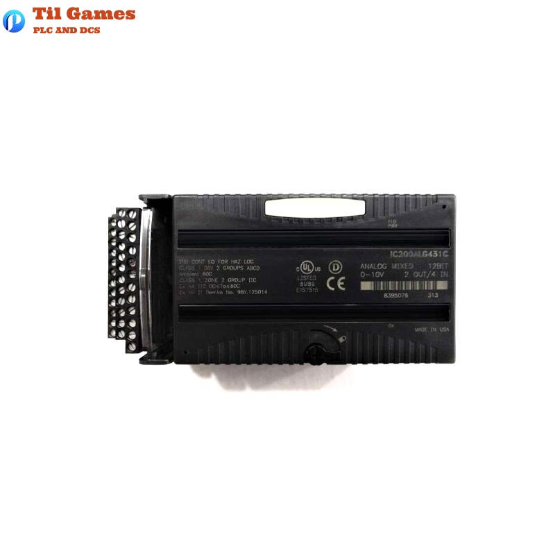 GE IC200ALG264L VersaMax Analog Input Module