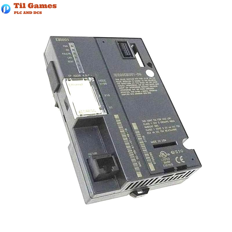 GE IC200EBI001-DE VersaMax Remote I/O Ethernet Network Interface Unit