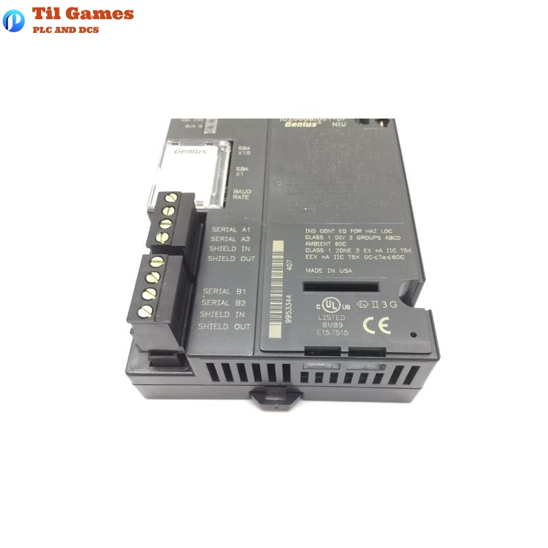 GE IC200GBI001 VersaMax Genius Network Interface Unit