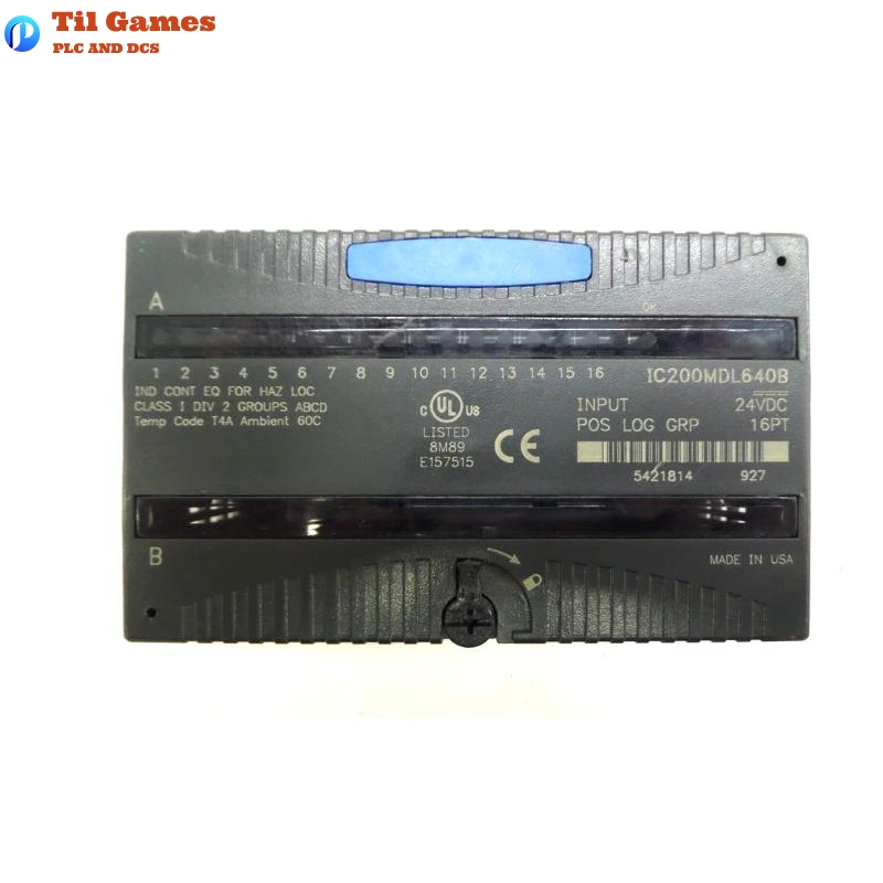 GE IC200MDL640 VersaMax Discrete Input Module