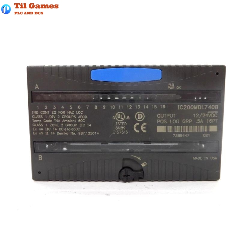 GE IC200MDL740 VersaMax Discrete Output Module