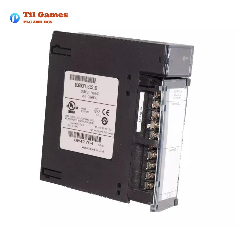 GE IC693ALG391G Series 90-30 PLC Analog Current Output Module