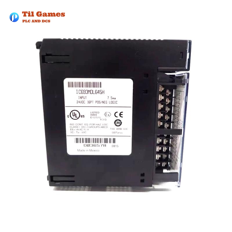 GE IC693MDL645H Series 90-30 PLC DC Voltage Input Module