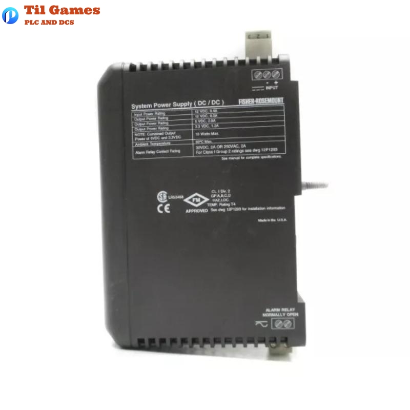 Emerson KJ1501X1-BB1 12P0678X032 DeltaV System Power Supply Module