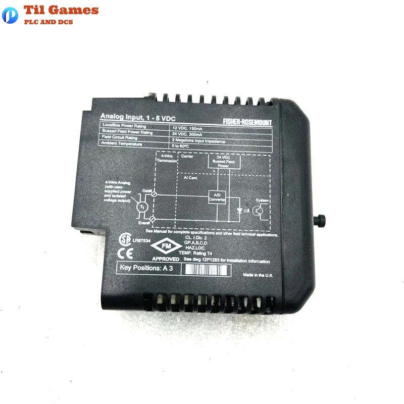 Emerson KJ3002X1-BD1 12P1033X102 DeltaV Discrete Input Card