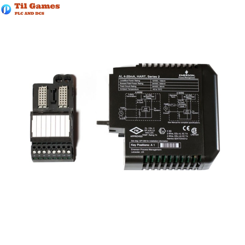 Emerson KJ3222X1-BA1 12P2532X142 VE4003S2B1 DeltaV Analog Input Card