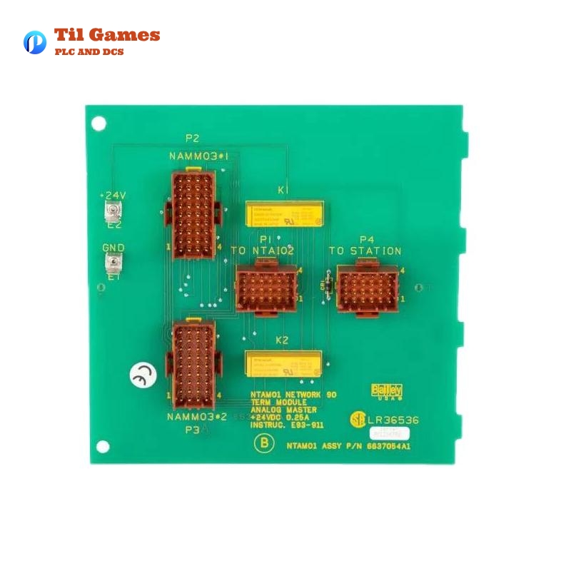 ABB Bailey NTAM01 6637054A1 Infi 90 Analog Master Termination Unit