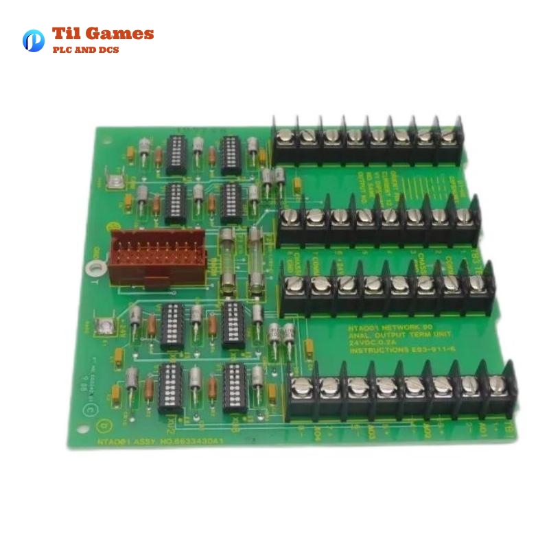 ABB Bailey NTAO01 Infi 90 Analog Output Termination Unit