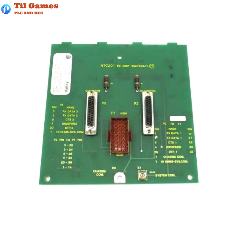 ABB Bailey NTCU01 Infi 90 Computer Interface Termination Unit