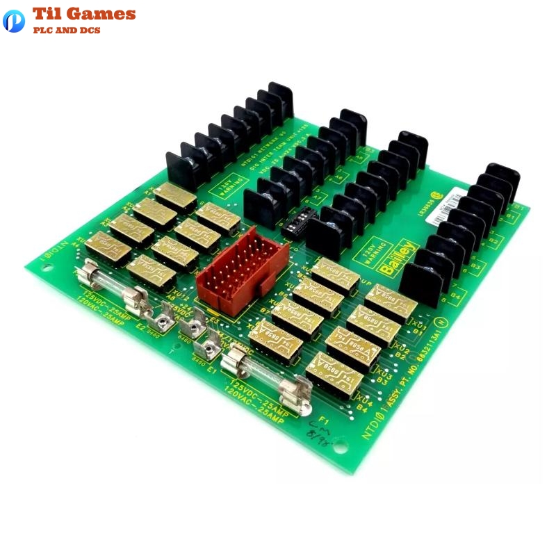 ABB Bailey NTDI01 6632113A1 Infi 90 Digital I/O Termination Unit