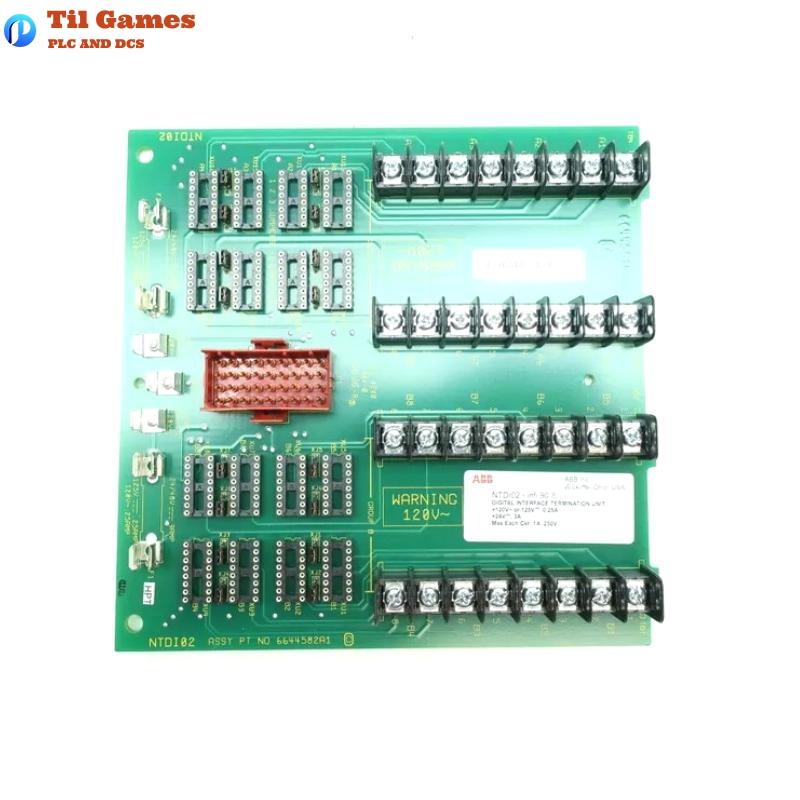 ABB Bailey NTDI02 Infi 90 Digital I/O Termination Unit