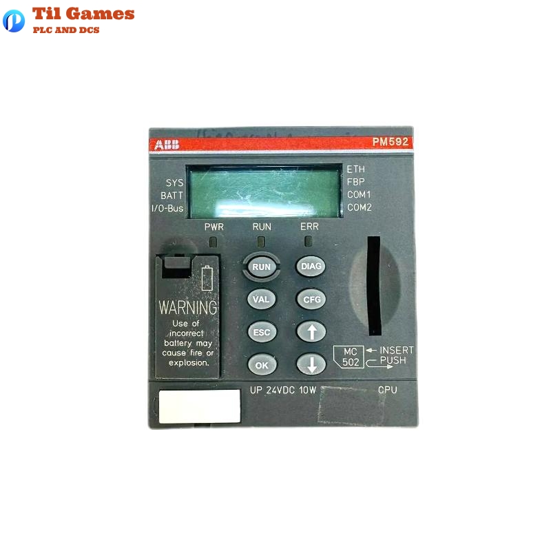 ABB PM592-ETH 1SAP150200R0271 AC500 Processor Module