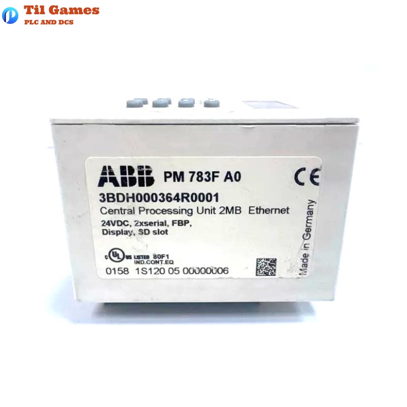 ABB PM 783F 3BDH000364R0001 System Freelance AC 700F CPU Module