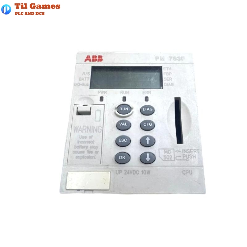 ABB PM 783F 3BDH000364R0001 System Freelance AC 700F CPU Module