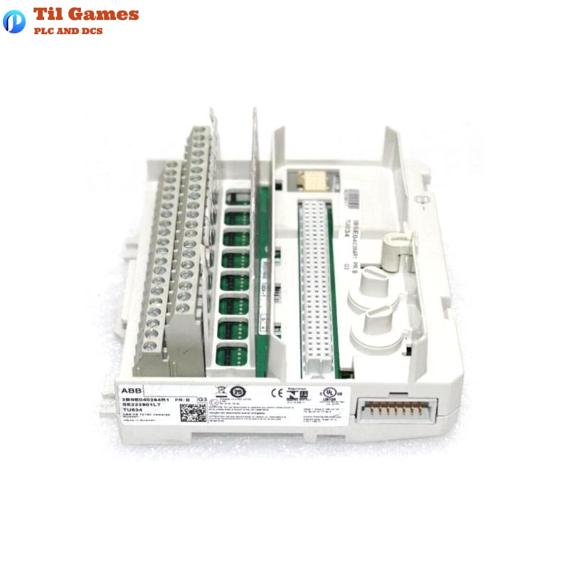 ABB TU834 3BSE040364R1 S800 I/O Extended Module Termination Unit (MTU)
