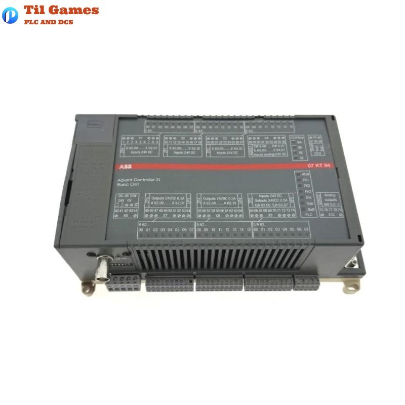 ABB 07KT94 GJR5253000R0261 Advant Controller 31 Basic Unit