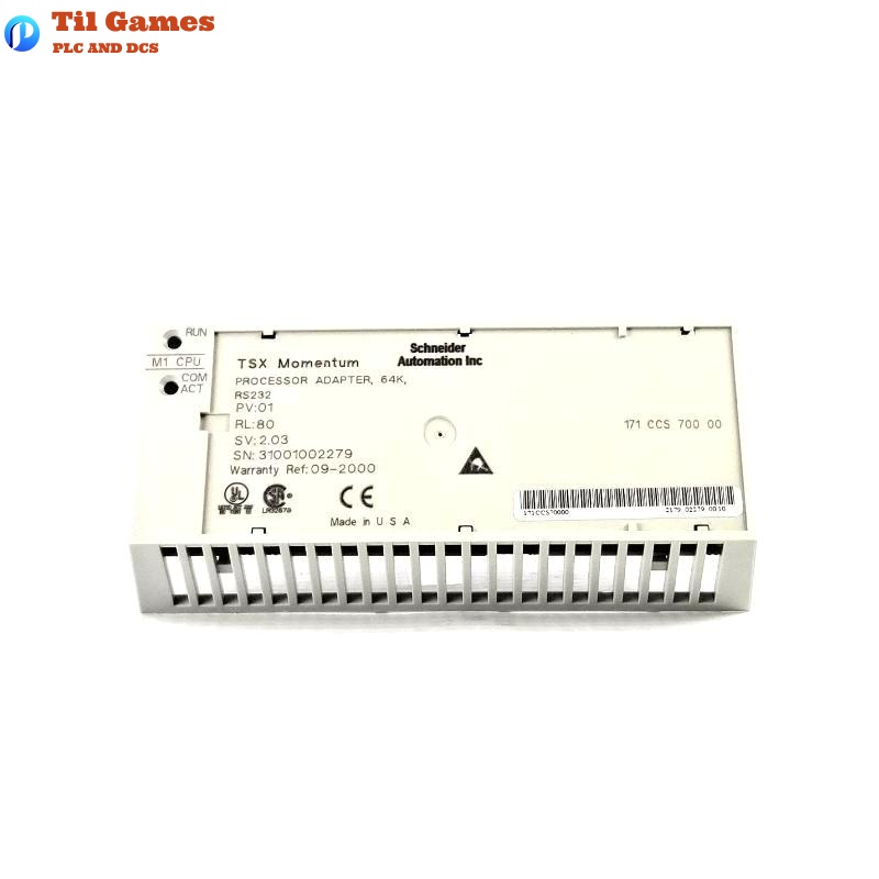 Schneider 171CCS70000 M1/M1E Processor Adaptor