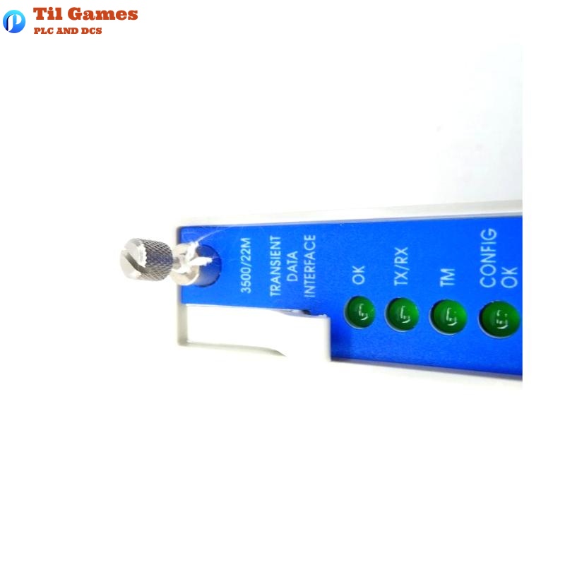 Bently Nevada 3500/22 Transient Data Interface Module