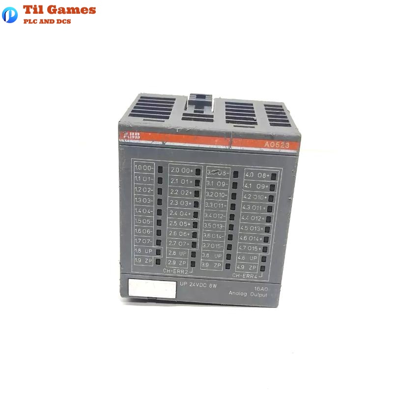 ABB AO523 1SAP250200R0001 S500 Analog Output Module