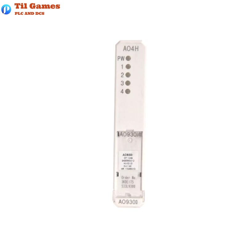 ABB AO930S 3KDE175531L9300 S900 I/O system Analog Output Module
